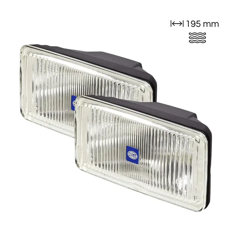2X Faróis De Nevoeiro Hella Comet 550 1