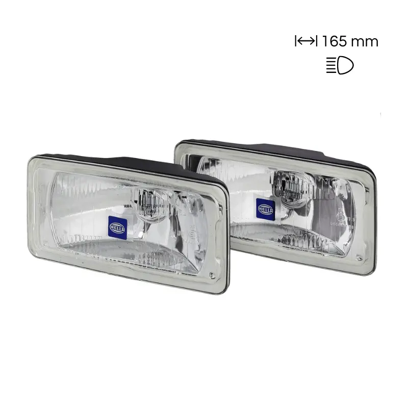2X Faróis De Longo Alcance Hella Comet 550 1