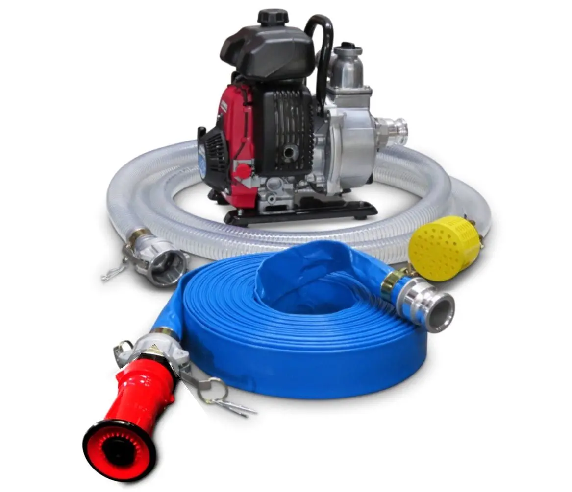 Honda Wx15 Water Pump + Firefighting Hose Kit 1