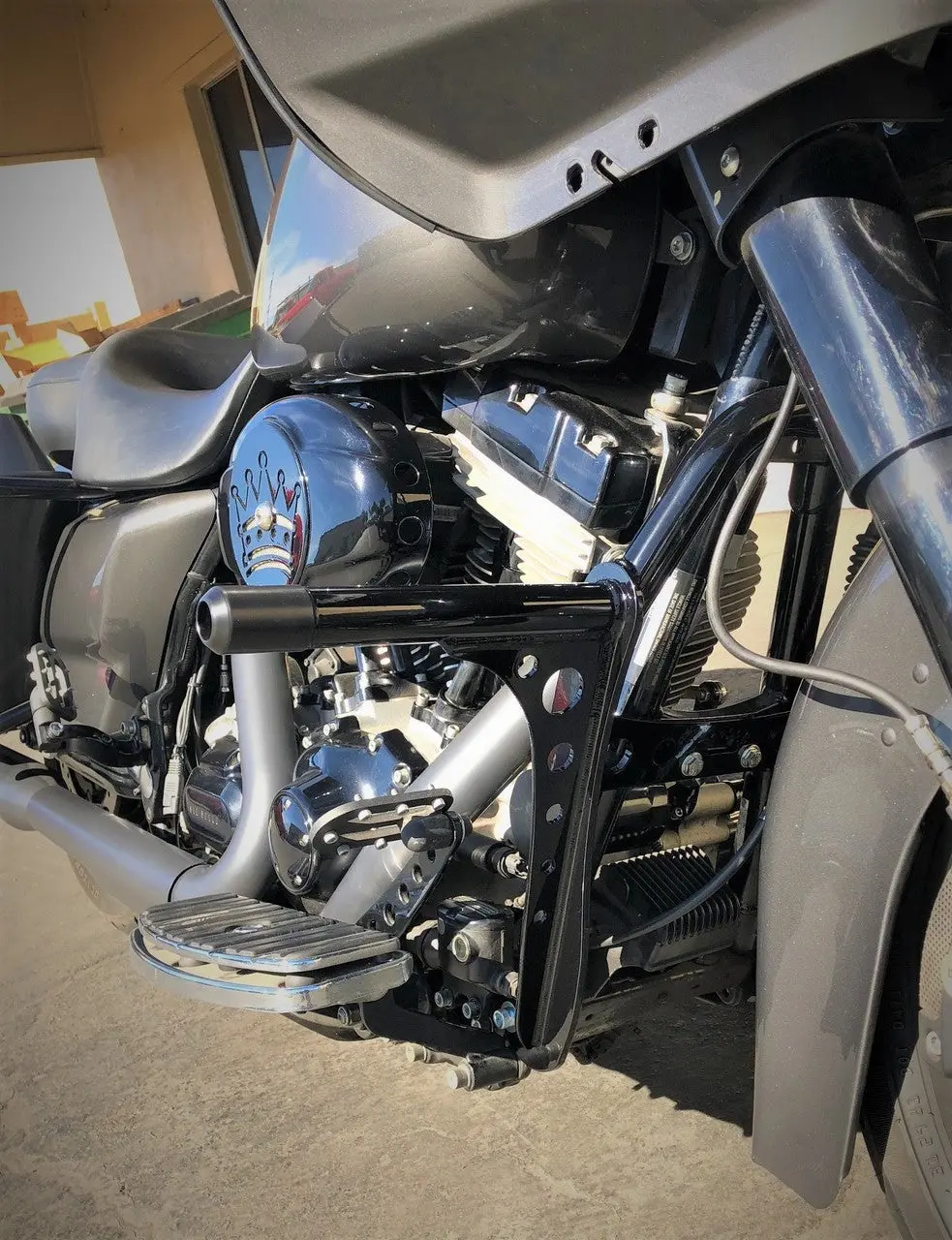 Bung King Bagger Highway Peg Crashbar 3