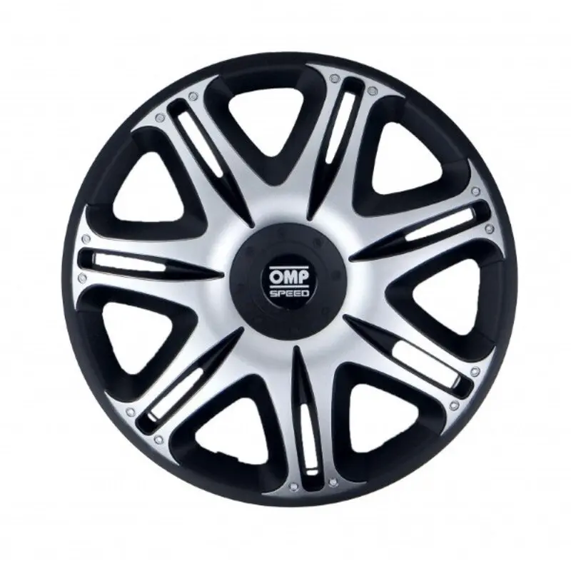 Tampões Omp Ghost Speed Preto Prateado 13" (4 Uds) 1