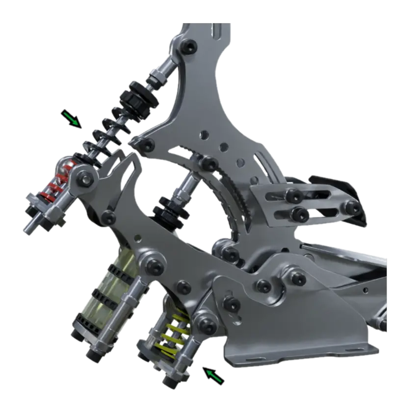 Kit De Freno Advanced 2.0 Pedales R7 Simgrade 1