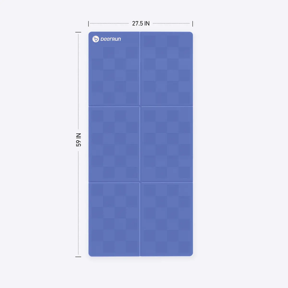 Blue Vibe Deerrun® Sprint Mat: A1 Pro-Specific, Foldable, Floor-Protecting 2
