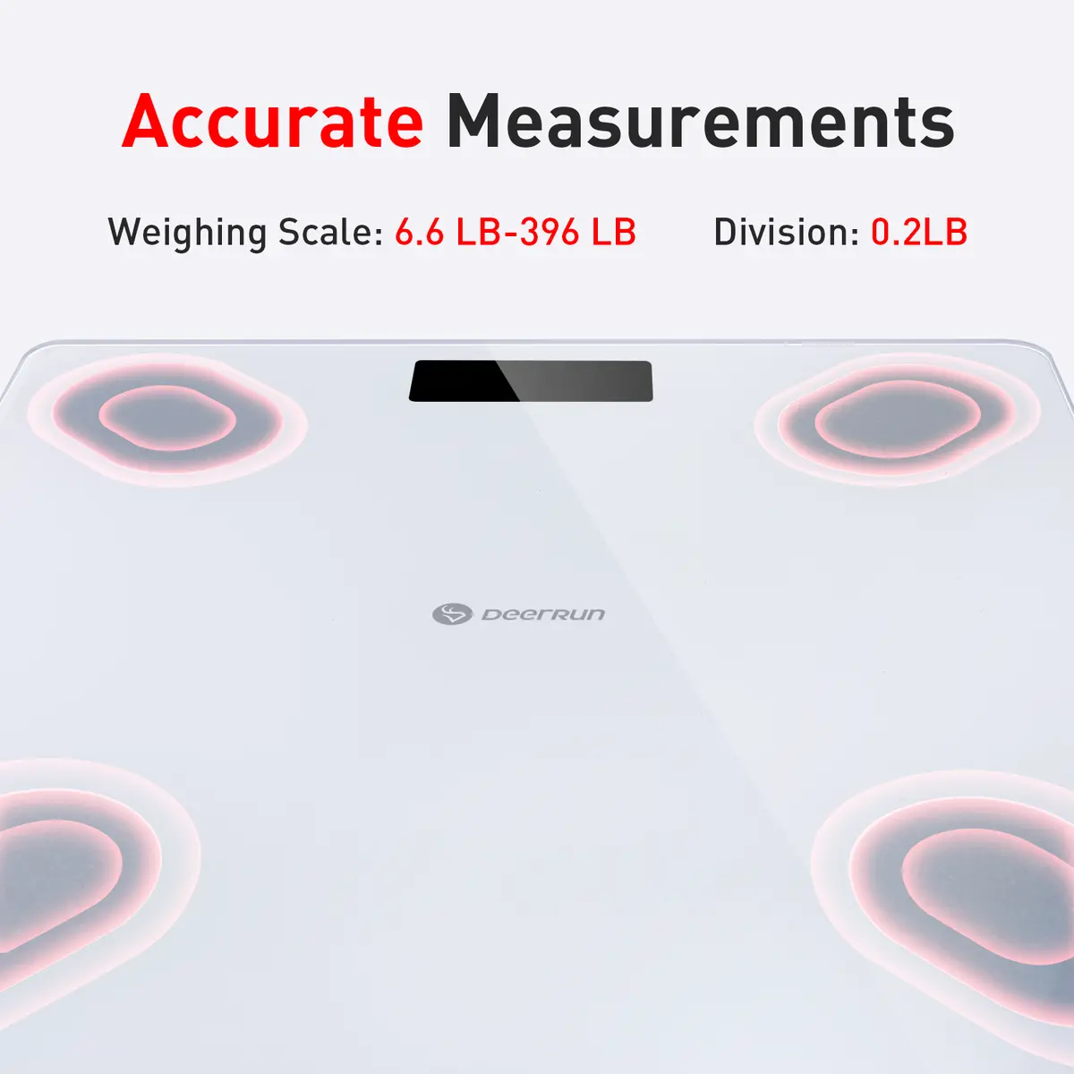 Deerrun® Smart Scale For Body Weight, Fsa Hsa Eligible 2