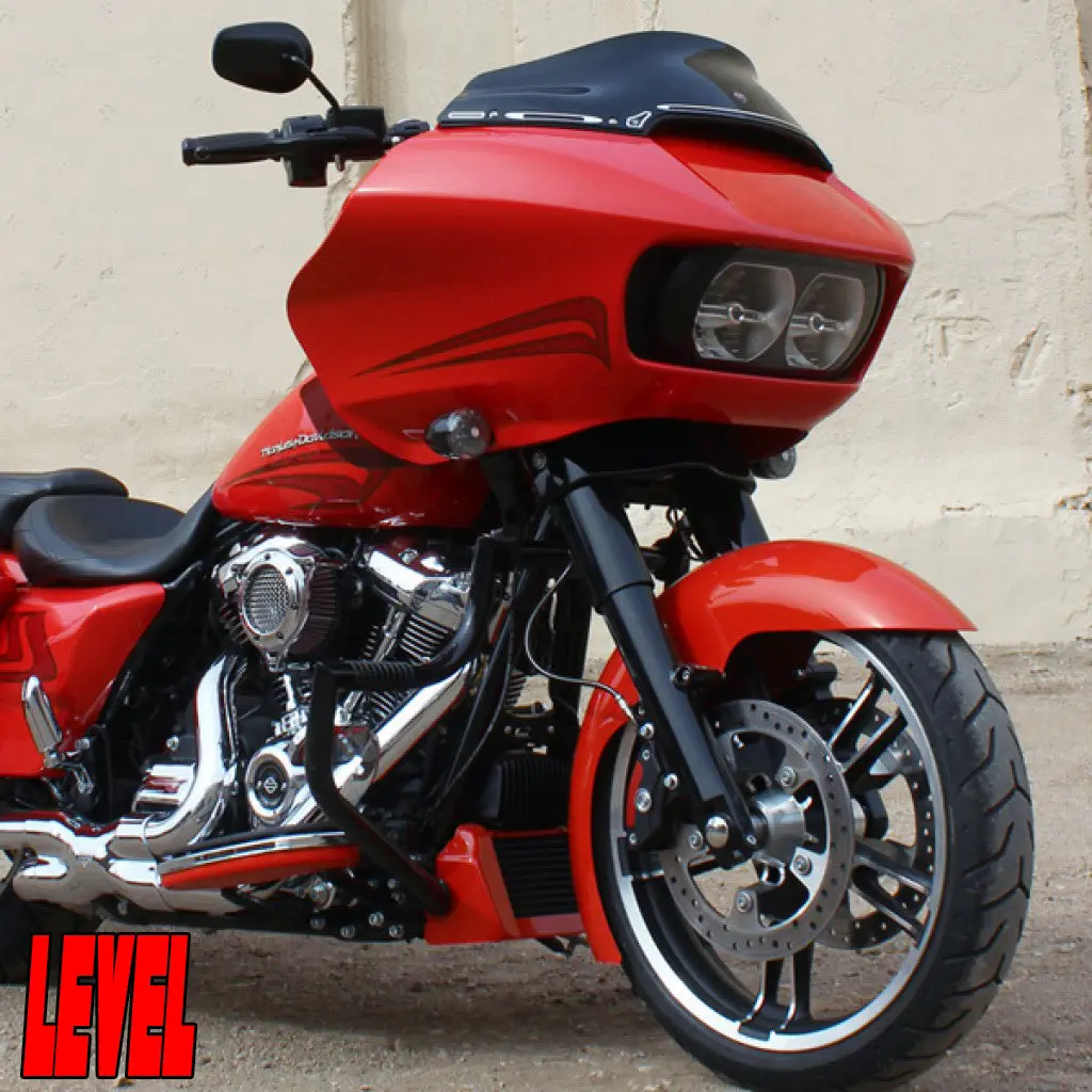 Klock Werks Tire Hugger Front Fender Fit Kit For Hd 2014-2020 Touring Models 1