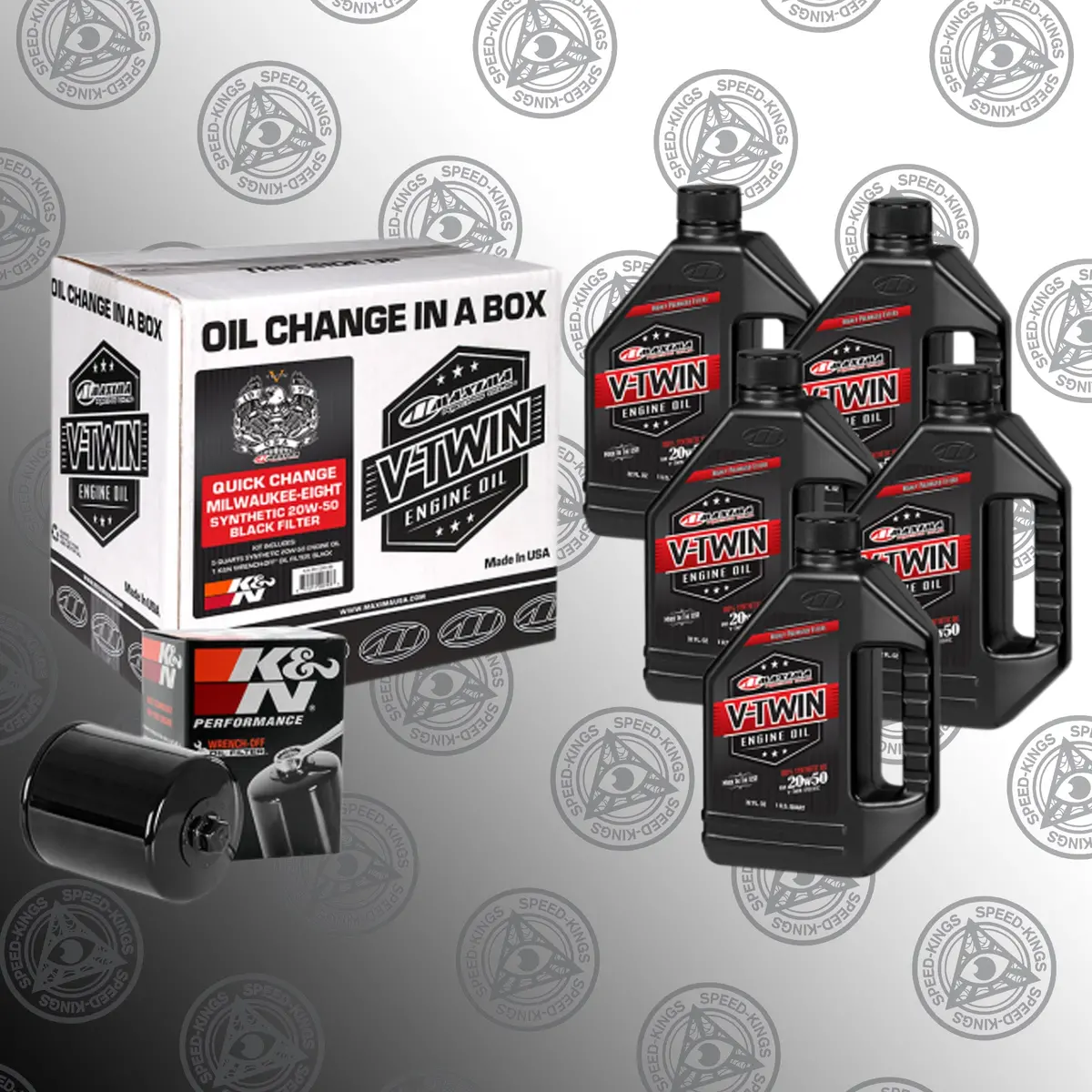 Maxima Racing Oil Change Kit - M8 3