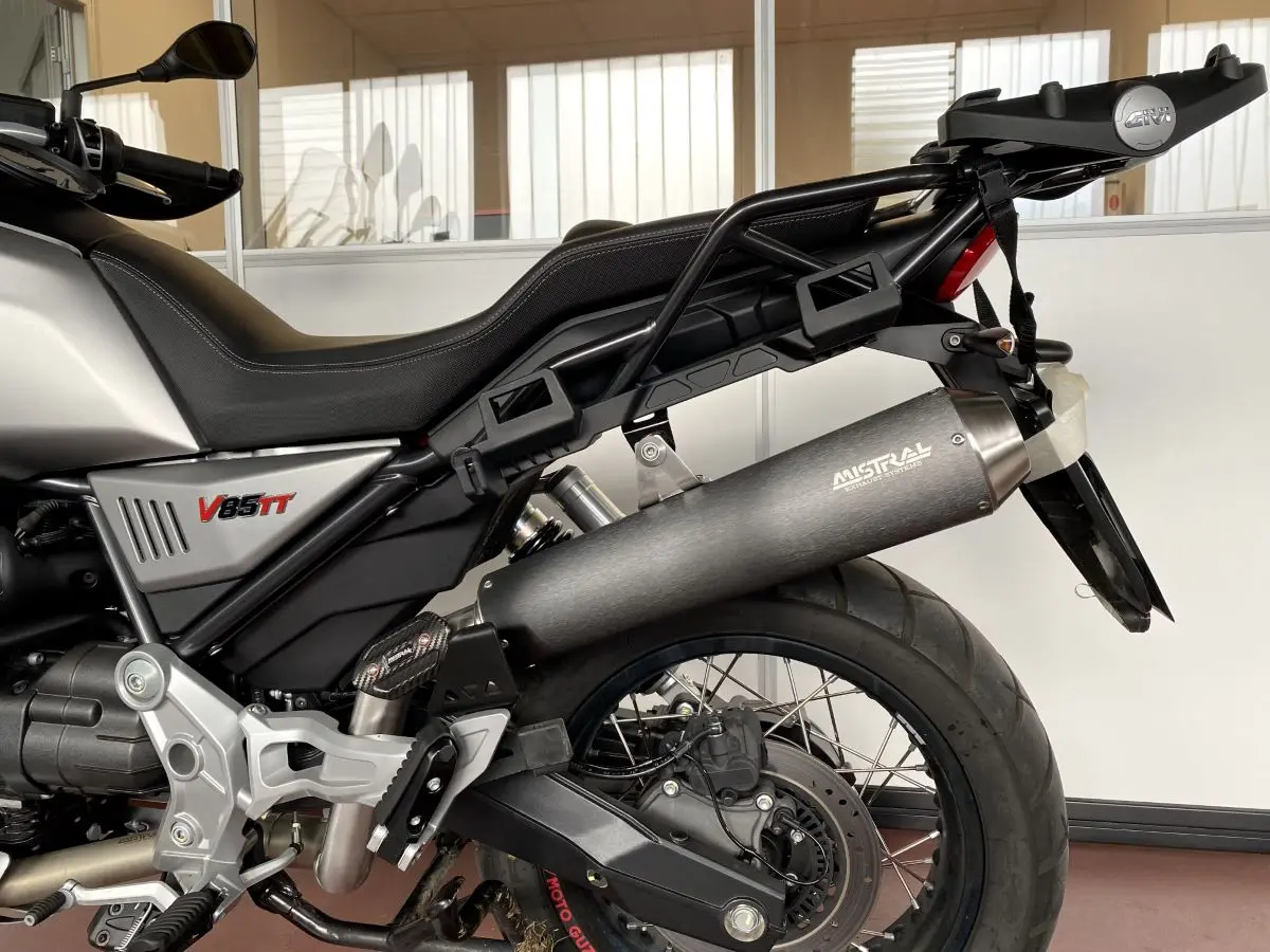 Mistral Conical Exhaust For Moto Guzzi V85tt 1