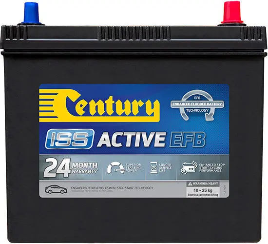 N55mf Century Start-Stop Efb Battery, 12V, 460 Cca, 24-Month Warranty 1