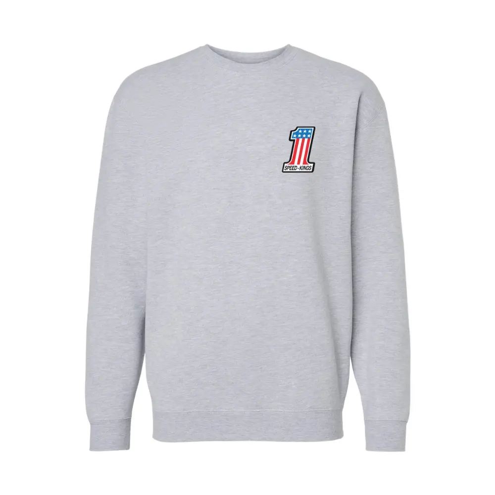 Number One Crewneck Grey 1