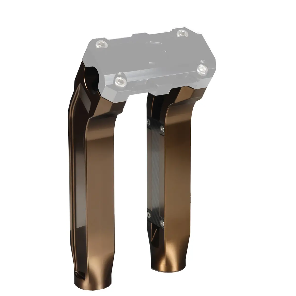 10.5-Inch Pull-Back Riser Legs for Harley-Davidson Motorcycles