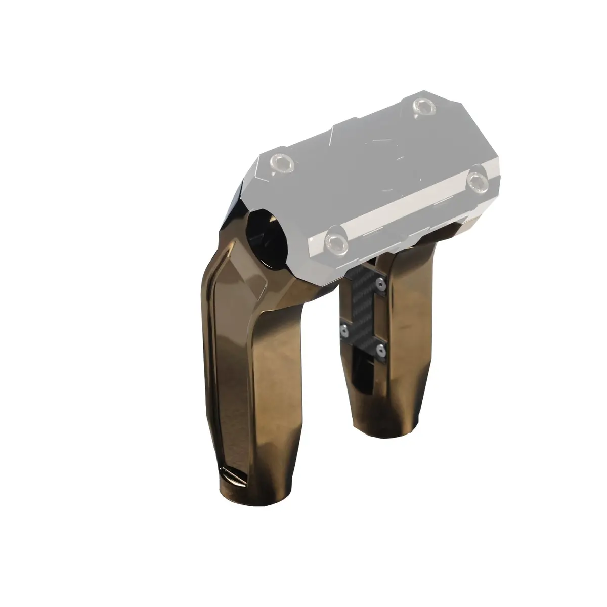 6.5-Inch Pull-Back Riser Legs for Harley-Davidson Motorcycles