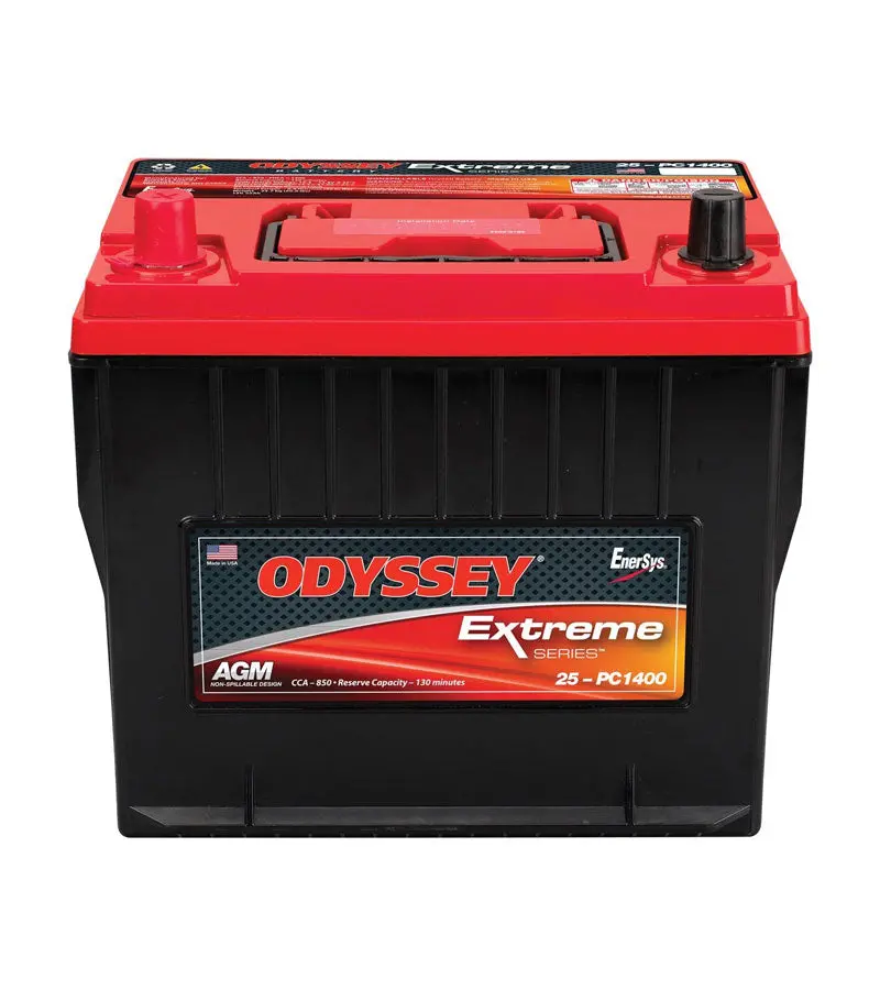Odyssey Pc1400 Agm Racing Car Battery - 12V  Pc1400-25 Odp-Agm25 1