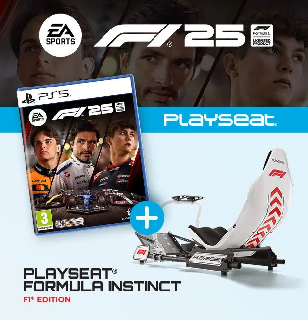 Bundle Playseat Formula Instinct F1 + Juego Ea Sports F1 25 Ps5 | Xbox 1