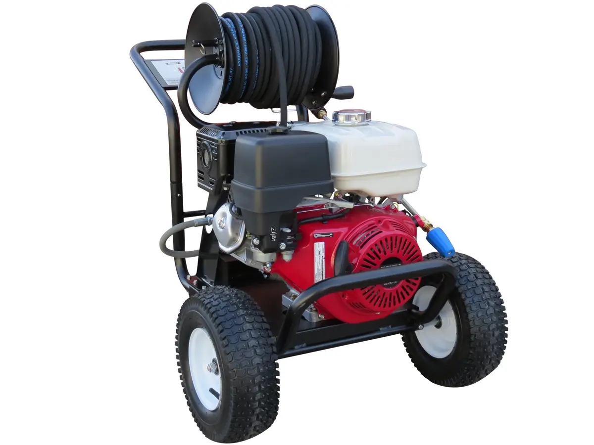 Pro-Blast Pb4000h-Fr Honda Petrol Powered Waterblaster Including Hose Reel 1