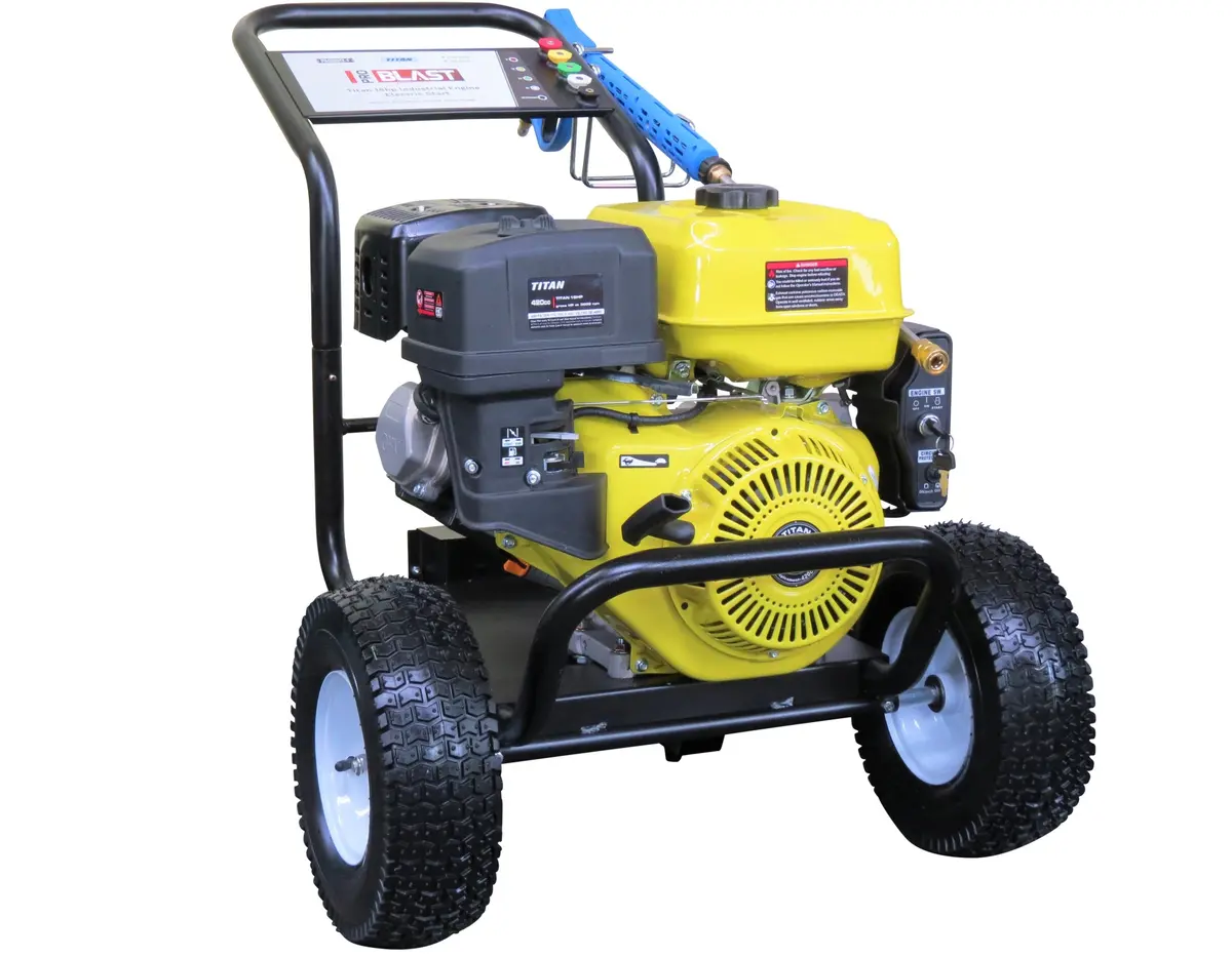 Pro-Blast Pb4000te-F Titan Petrol Powered High Pressure Waterblaster 1