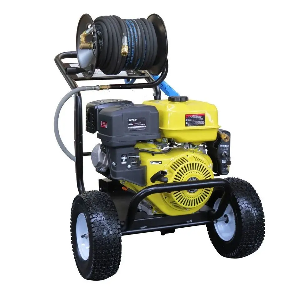 Pro-Blast Pb4000te-Fr Titan Petrol Powered Waterblaster Including Hose Reel 1