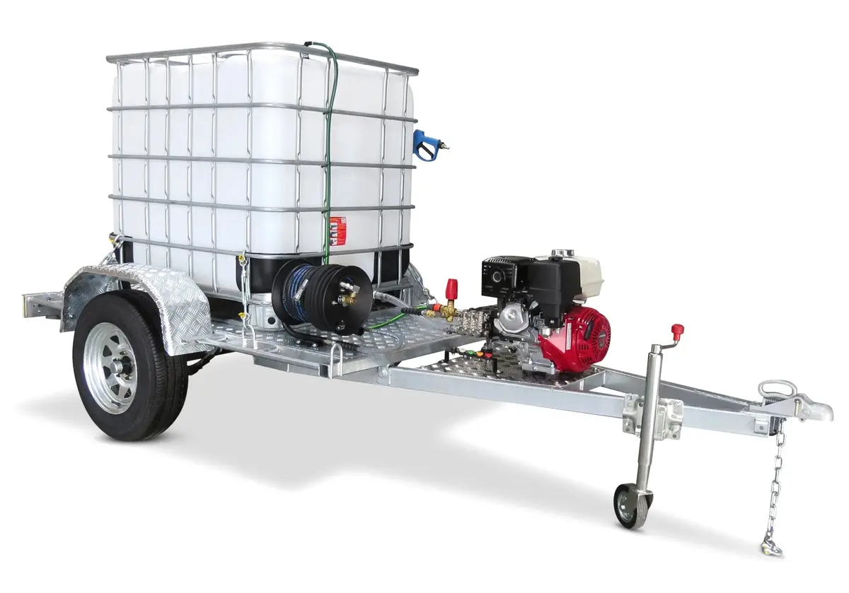 Pro-Blast Waterblaster 1000L Trailer Mounted Honda Powered Annovi Reverberi 1