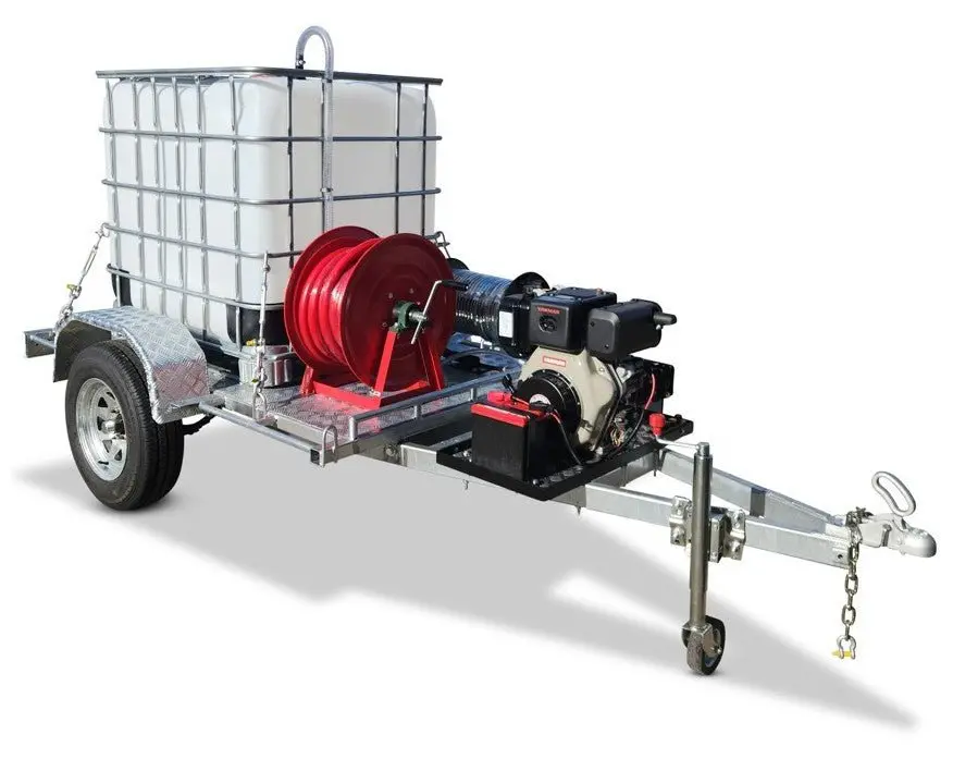 Pro-Blast Waterblaster 1000L Trailer Mounted Yanmar Diesel Powered Annovi Reverberi 1