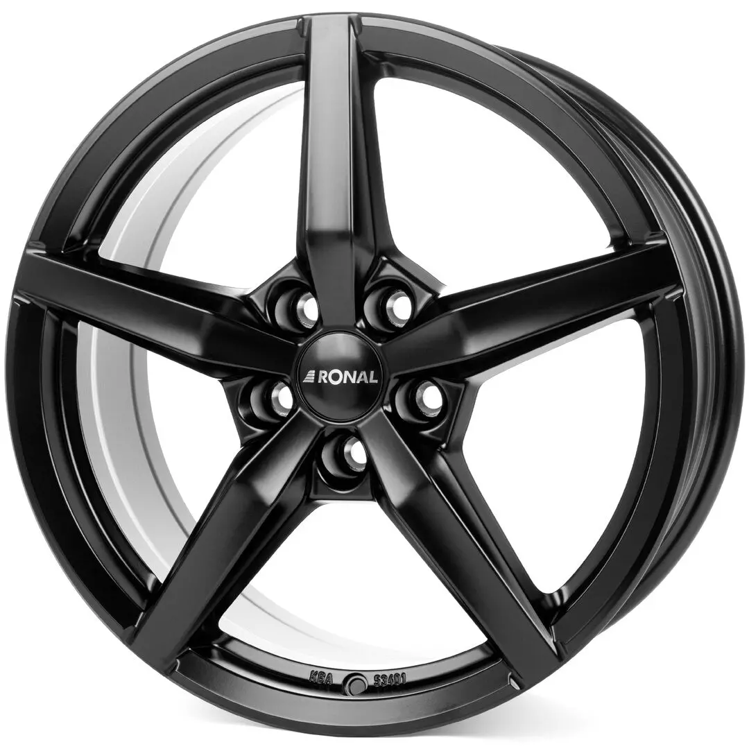 8X18 Ronal R69 Black : T5, T6 Van 2