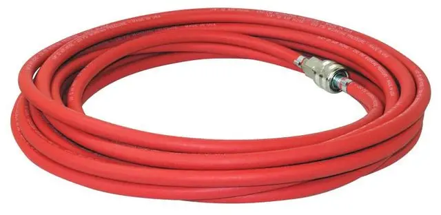 Rhino Flexible Rubber Air Hose 30M With Couplers 1