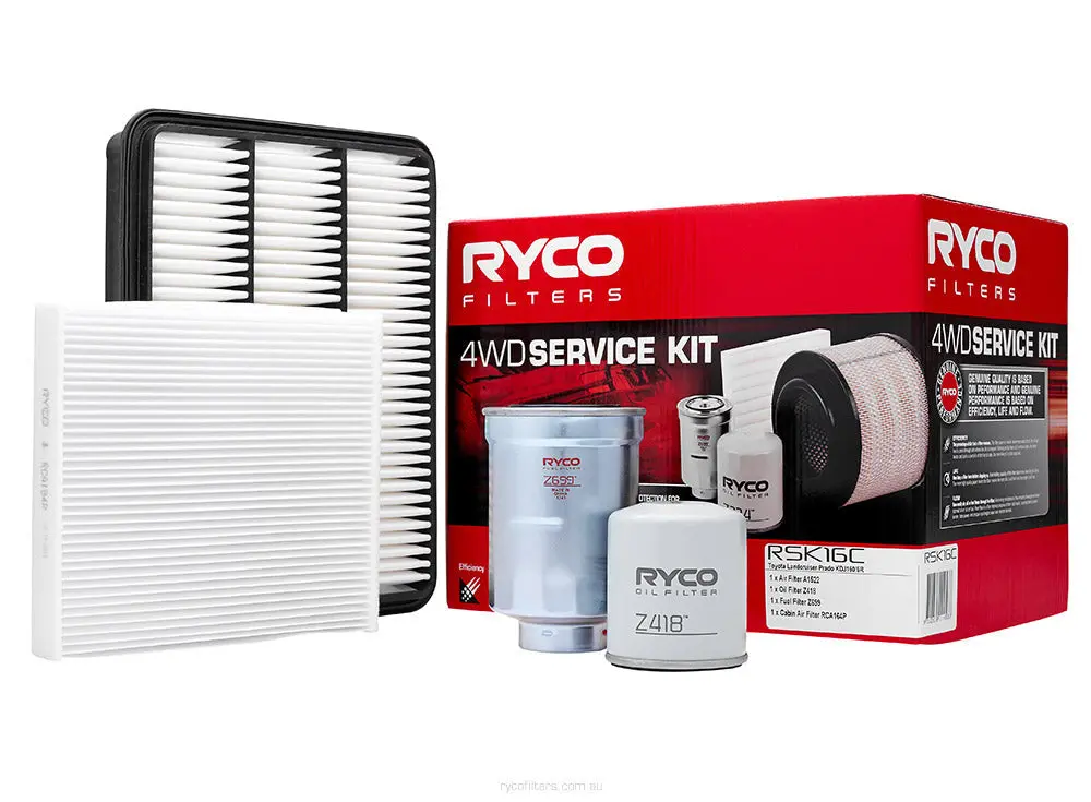 Ryco 4Wd Service Kit Toyota Landcruiser Prado Kdj150/55R Rsk16c 1