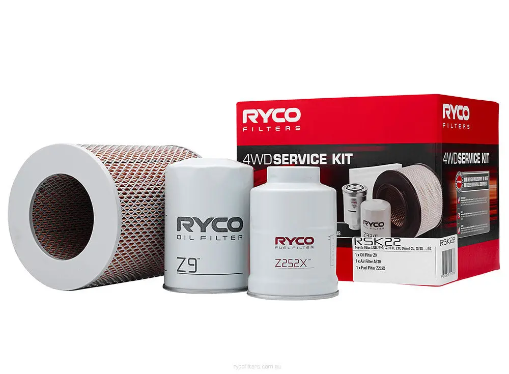Ryco 4Wd Service Kit Toyota Hilux Ln86, 106, 107, 111 Rsk22 1