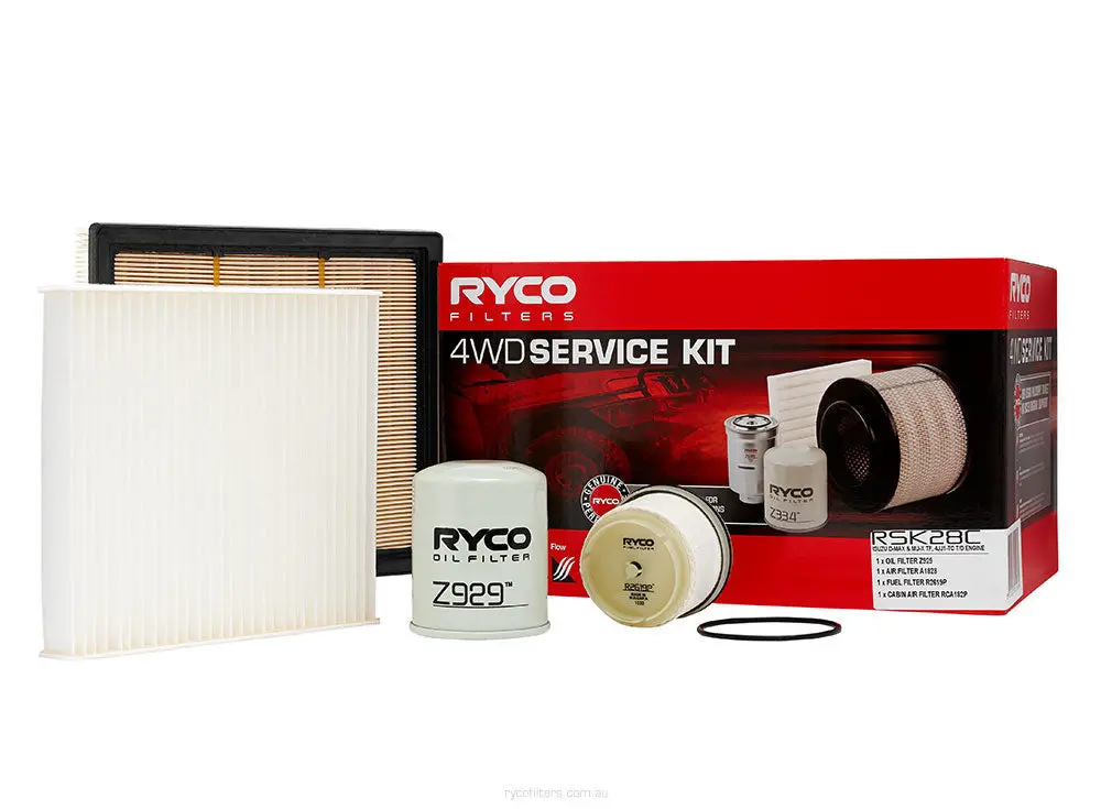 Ryco 4Wd Service Kit Rsk28c Isuzu D-Max (07/12 – On), Mu-X 1