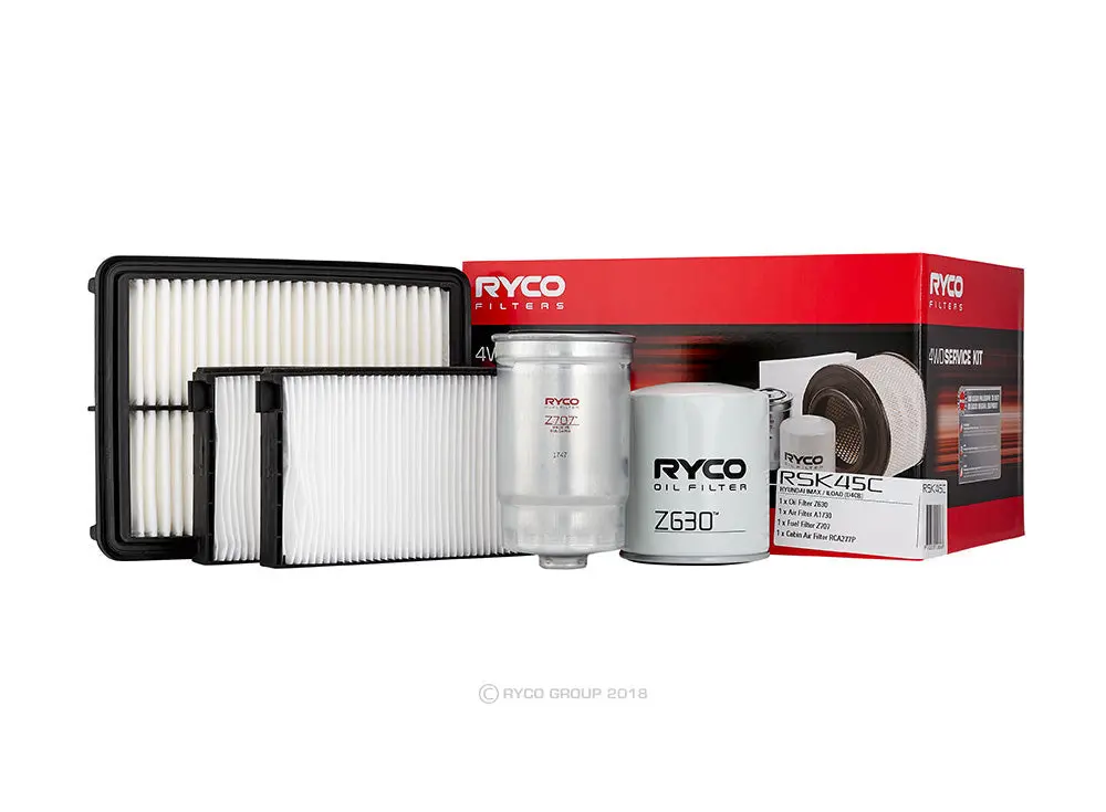 Ryco Filter Service Kit Rsk45c For Hyundai Iload Imax Tq 1