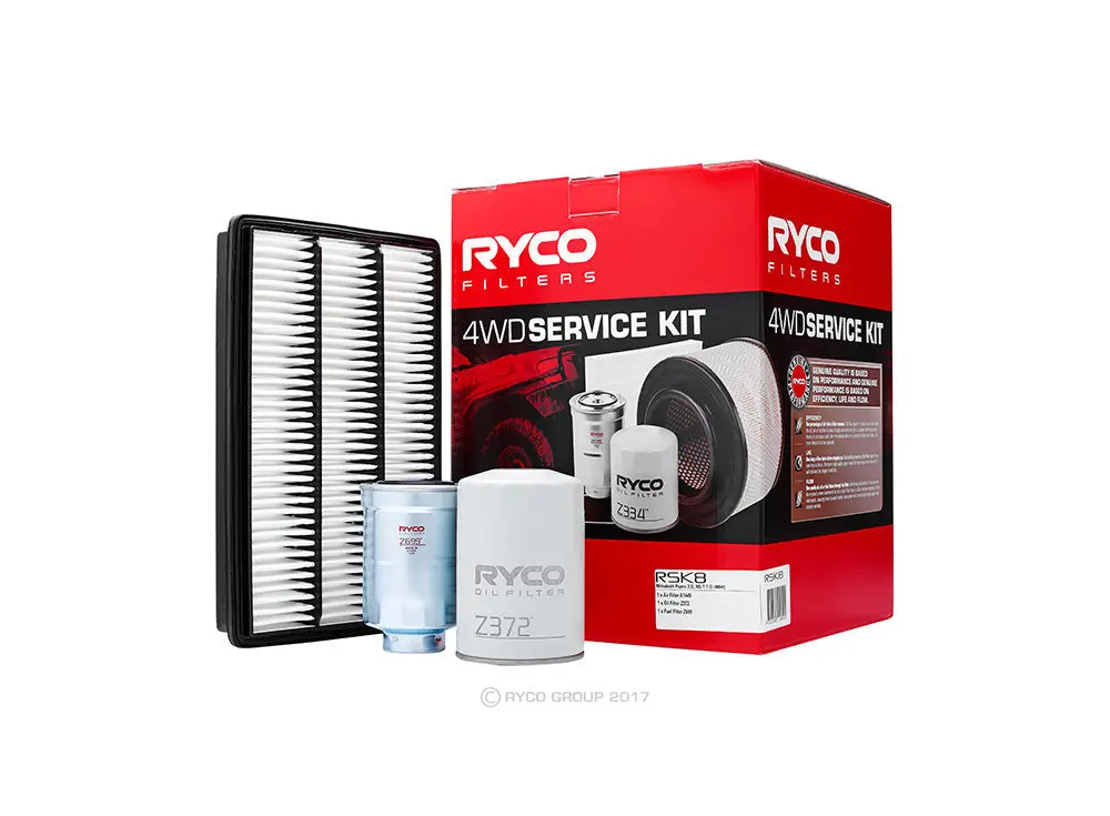 Ryco 4Wd Service Kit Mitsubishi Pajero 4M41 Ryco Rsk8 1