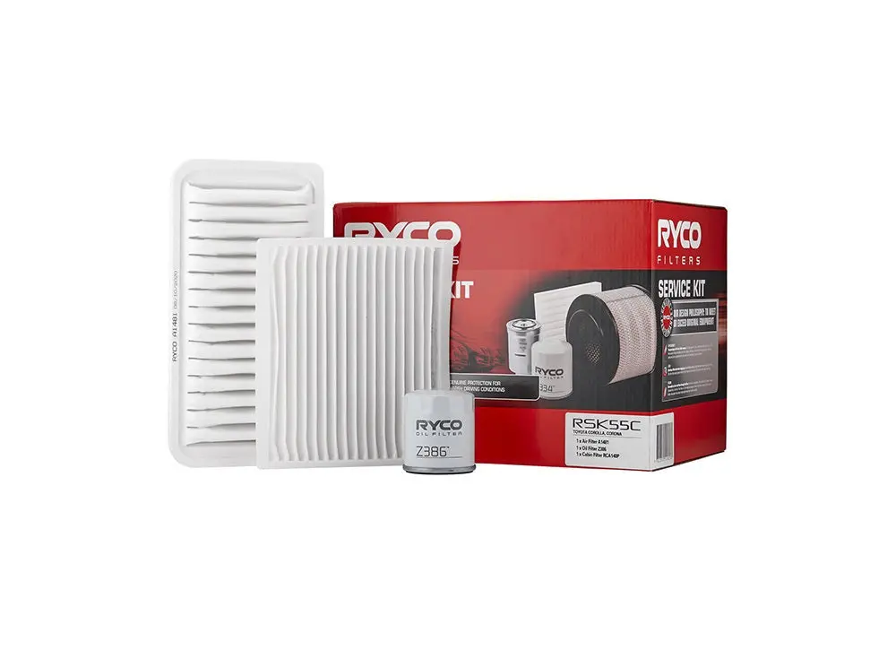 Ryco Rsk55c Filter Service Kit For Toyota Corolla Corona Caldina Wish Zne10 1