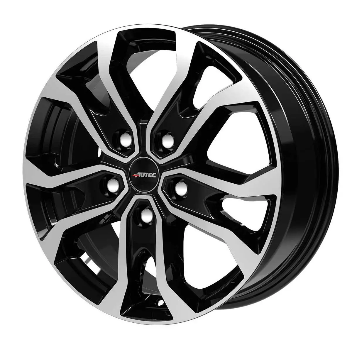 6.5X16 Autec Kiso Black Polished 1