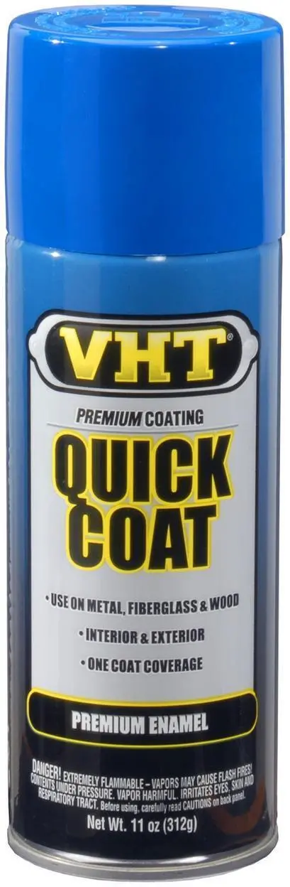 Vht Quick Coat Enamel Spray Paint Ocean Blue 312G - Sp505 1