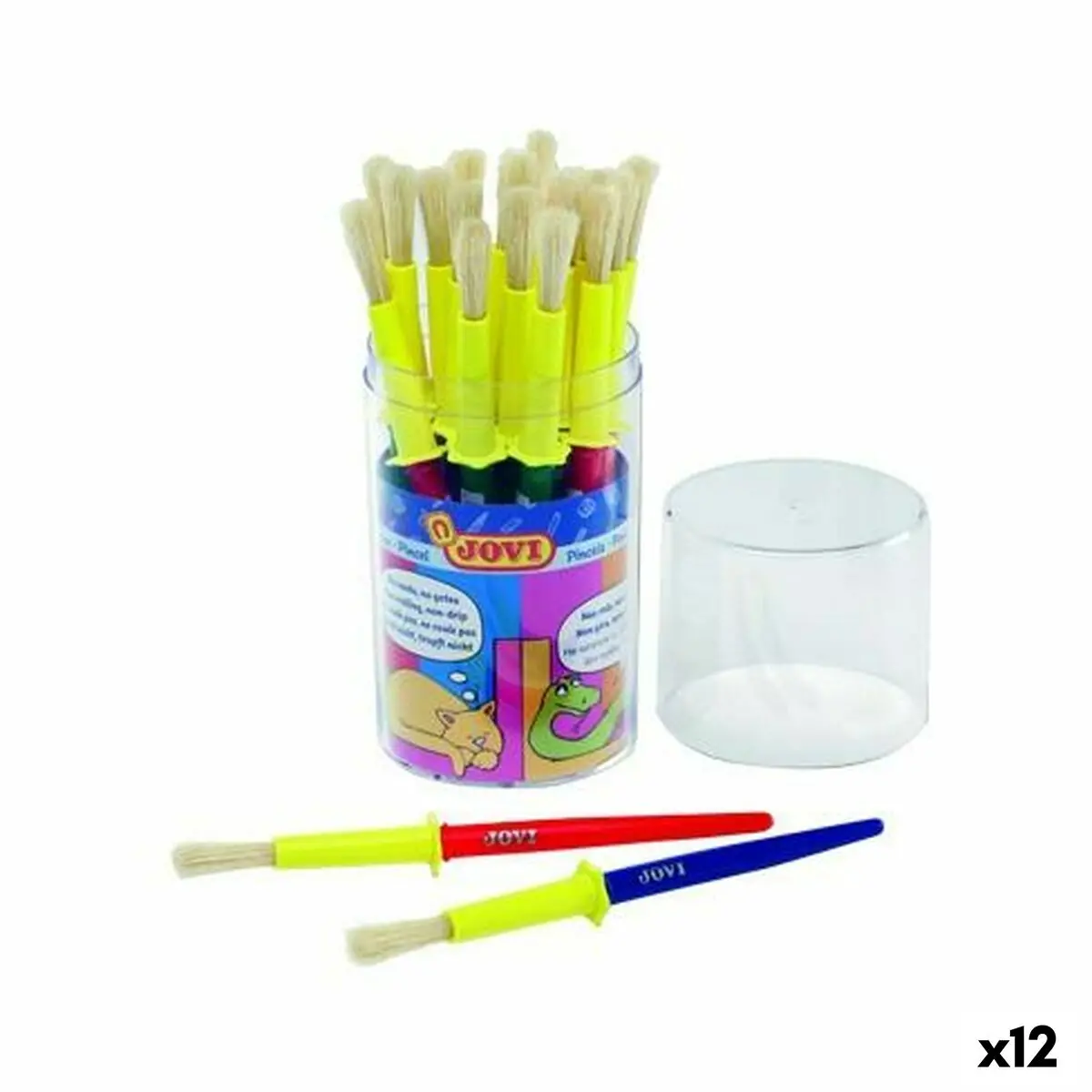 Pincéis Jovi Multicolor 20 Peças (12 Unidades) 1