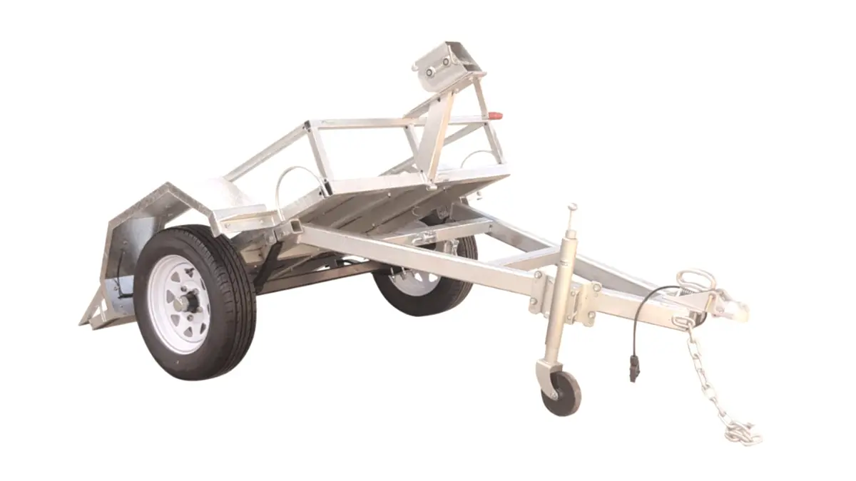 Safari Easy Load Plate Compactor Trailer 1