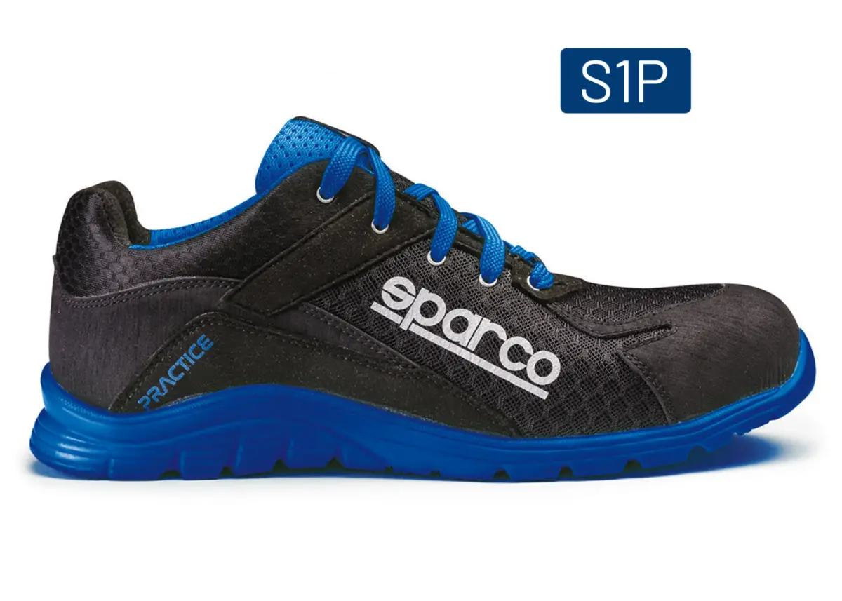 Sapatilhas Sparco Practice (Preto/Azul) 1