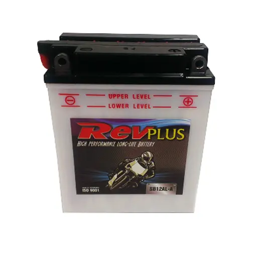 Revplus Sb12al-A Motorbike Battery - 12V 12Ah 150Cca 1