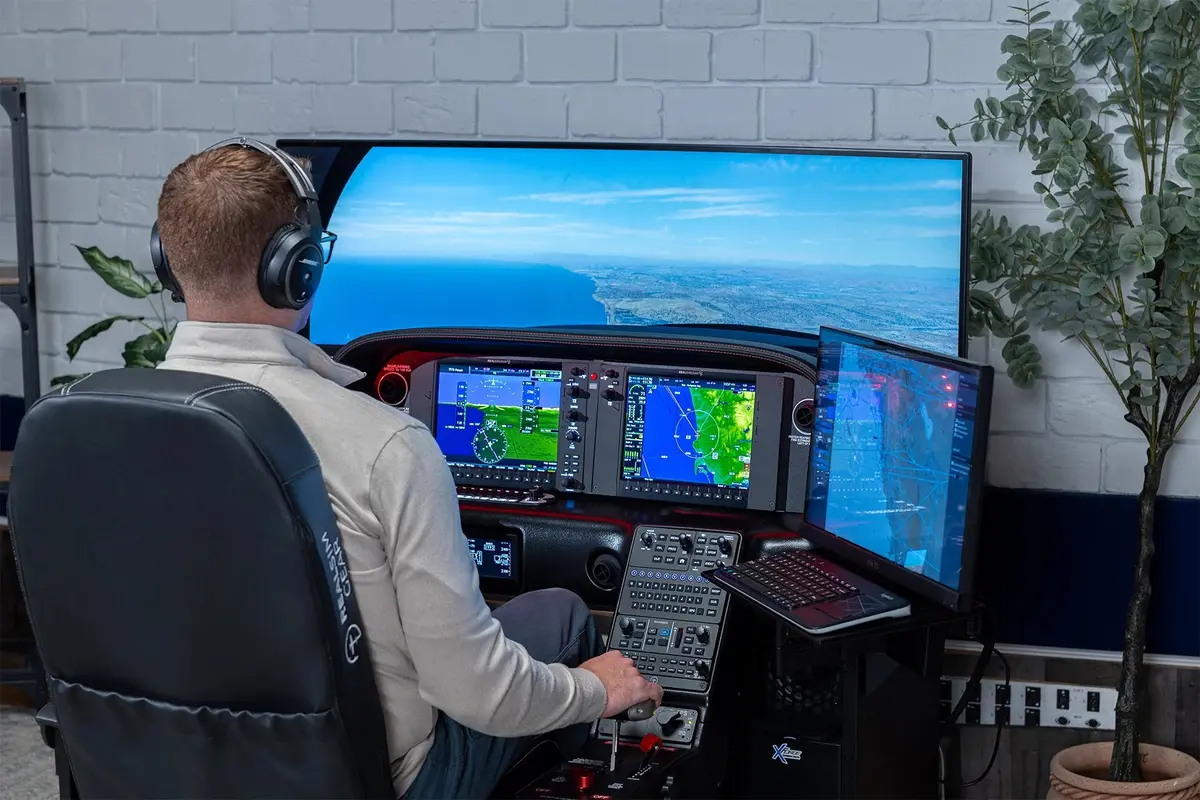Simulador De Vuelo Cirrus Srx Home 2