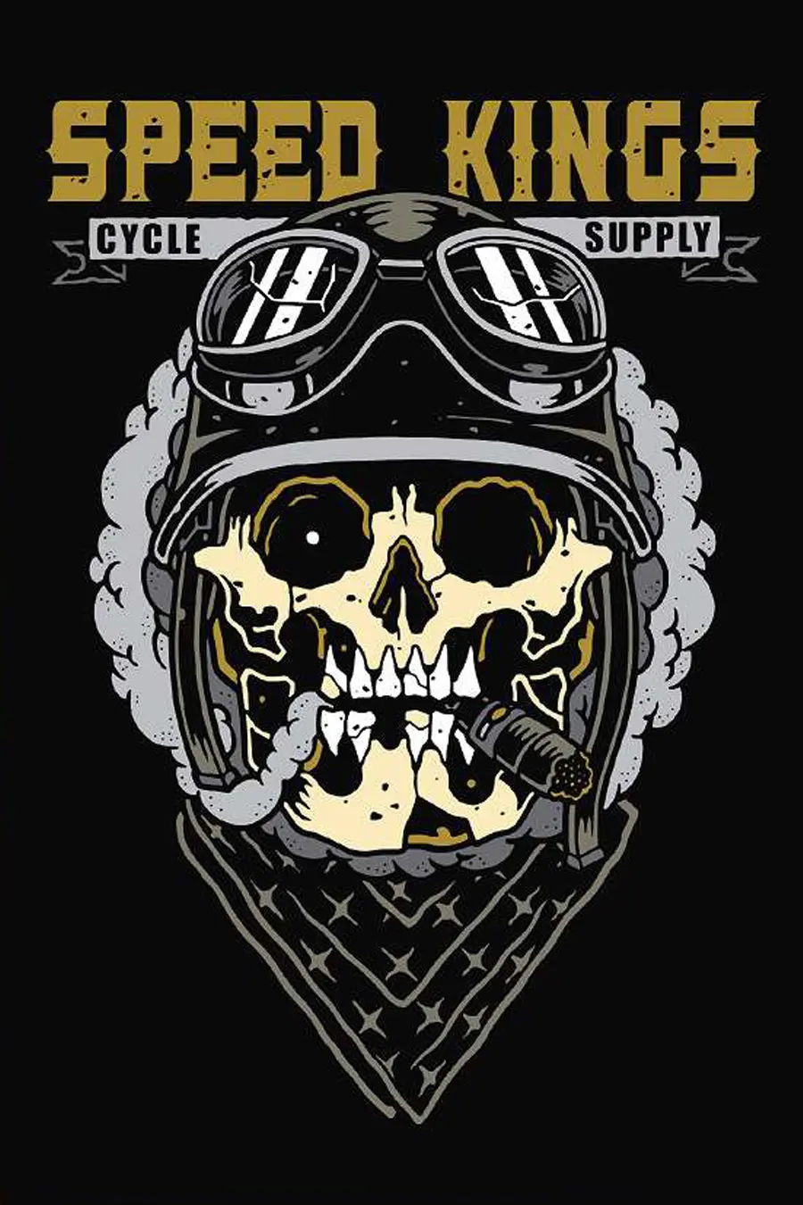 Speed-Kings Cycle Pilot Garage Banner 1