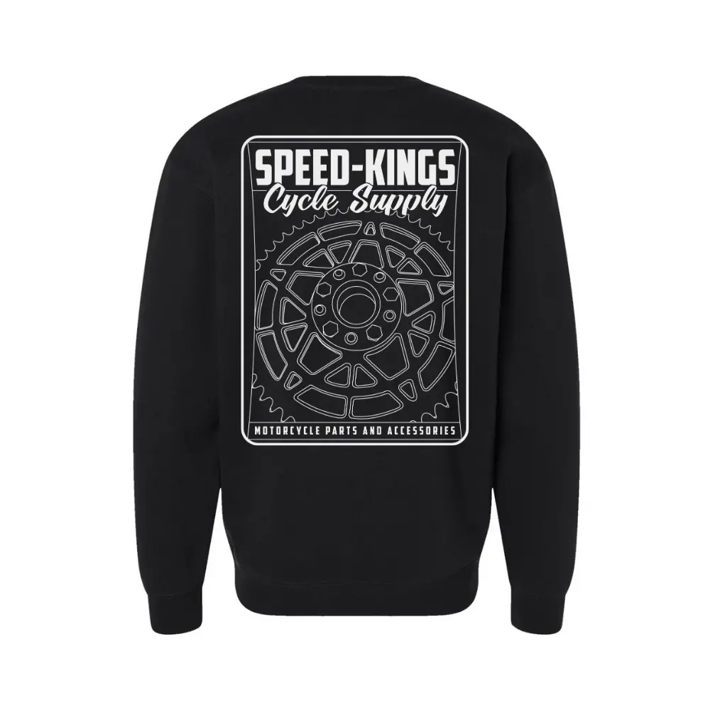 Sprocket Crewneck Black 1