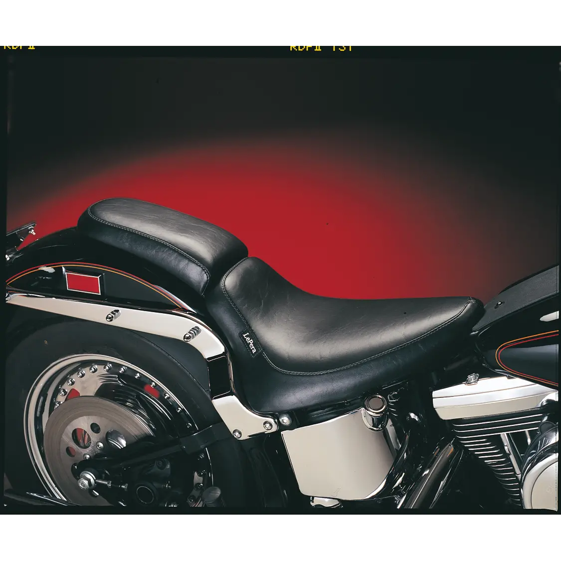 Le Pera Pillion Pad - Smooth (Ln-850P) Softail 84-99 1
