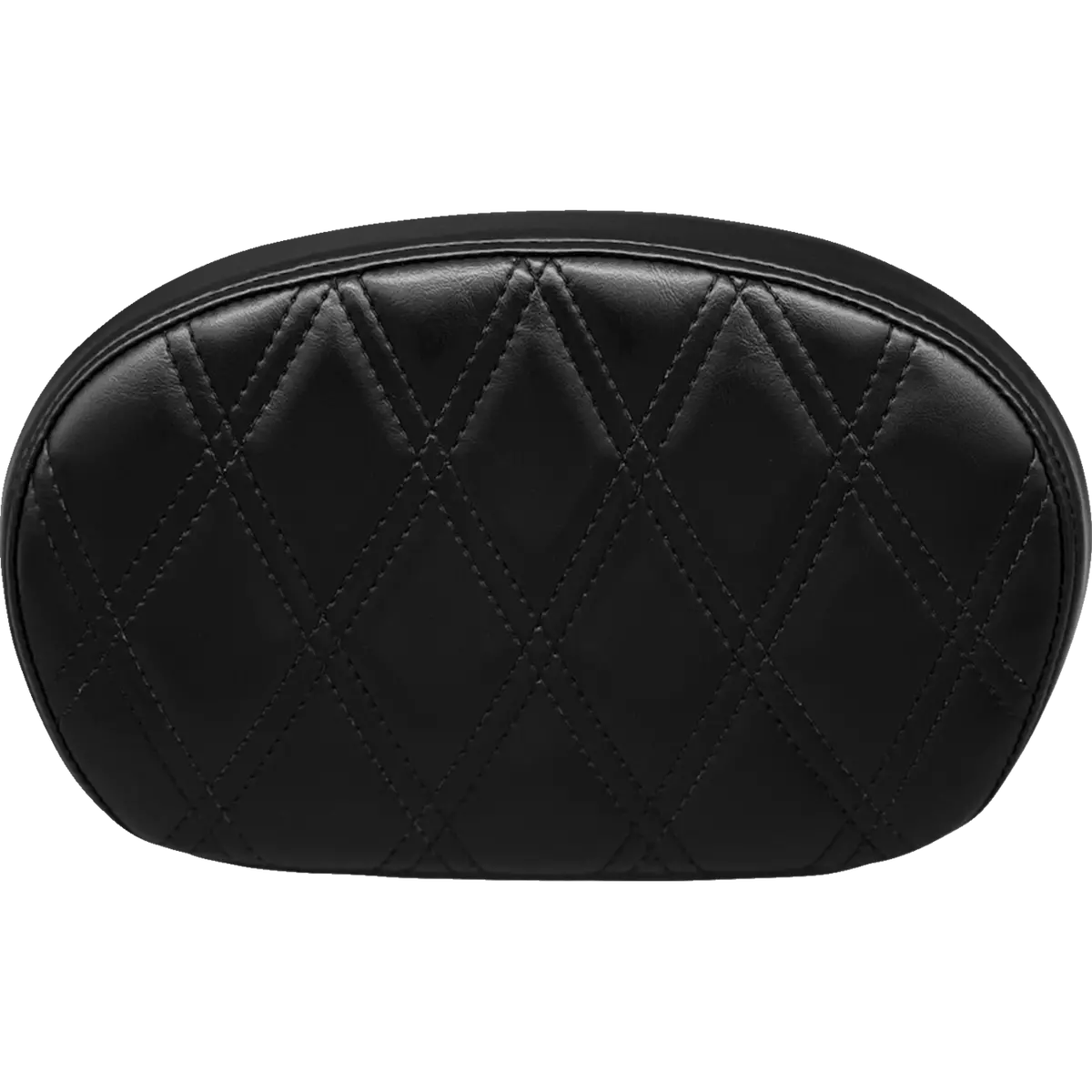 Le Pera Sissy Bar Pad - Medium - Double Diamond - Shiny Black (L-Sbp02dd-Sh) Touring, Cvo, Softail 1