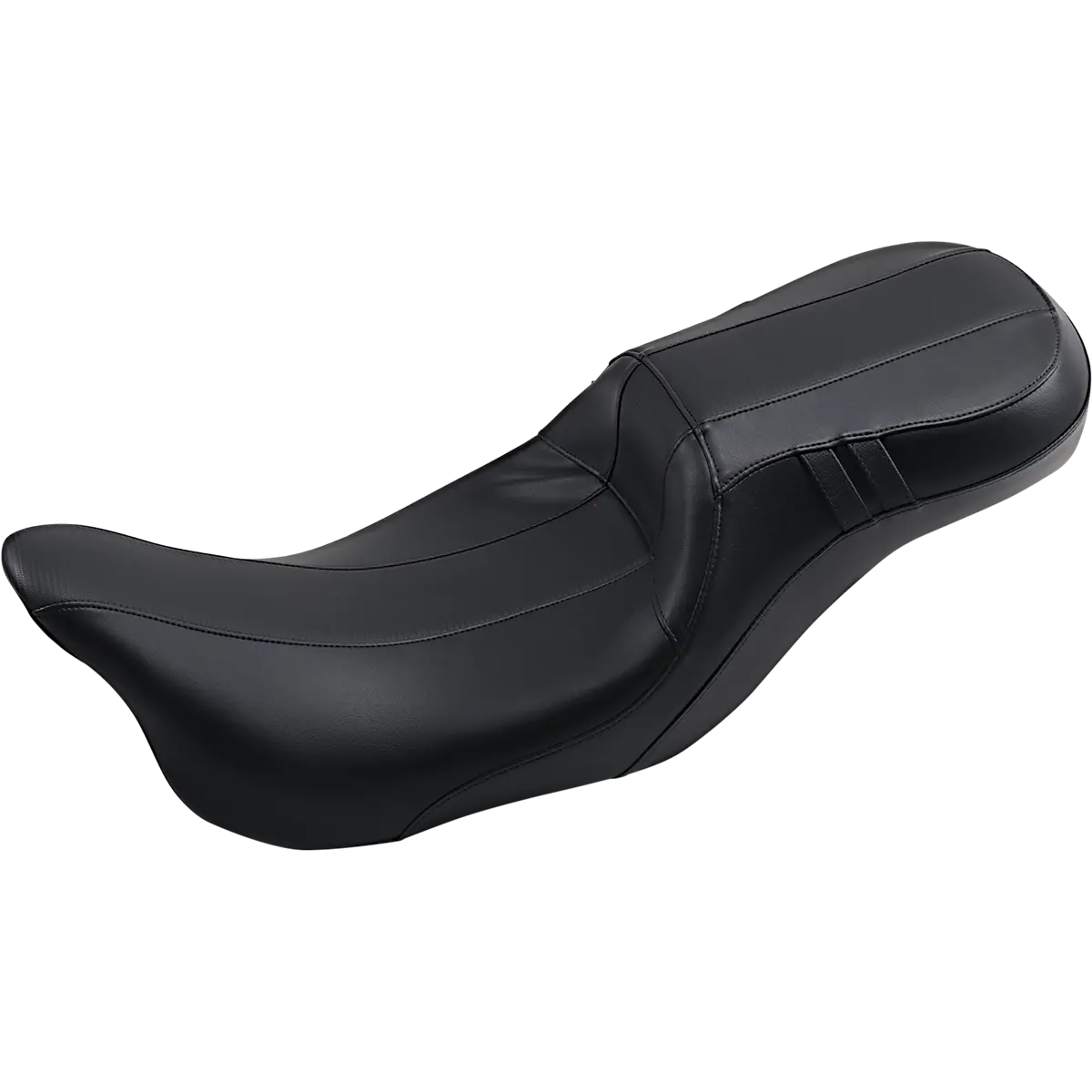 Le Pera Outcast Daddy Long Legs Seat - 2-Up - W/O Backrest - Carbon Fiber Inlay - Black (Lk-997Dlgt3) Touring 08-23, Cvo 14 1