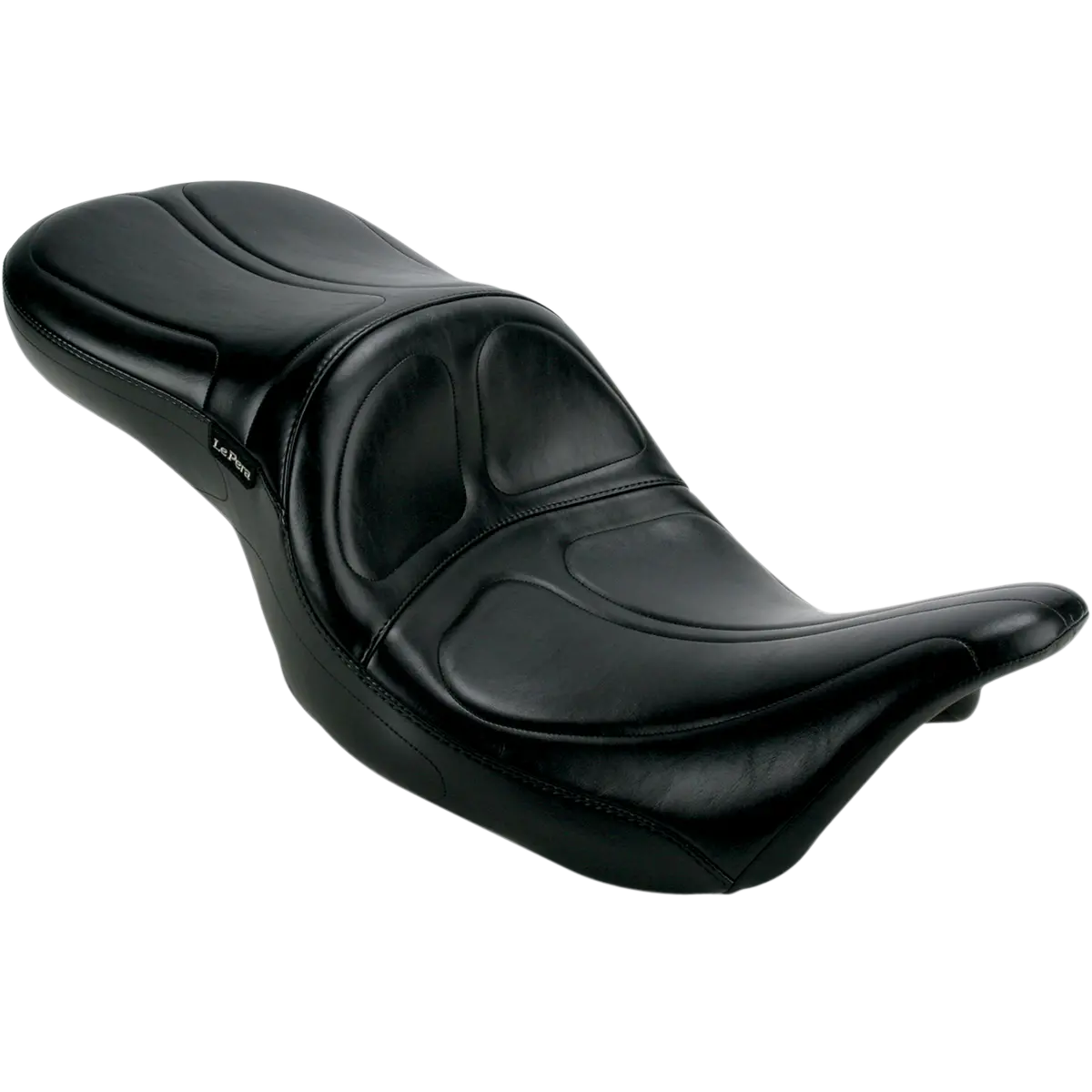 Le Pera Maverick Seat - Without Backrest - Stitched - Black (Lk-957) Touring 08-23 1