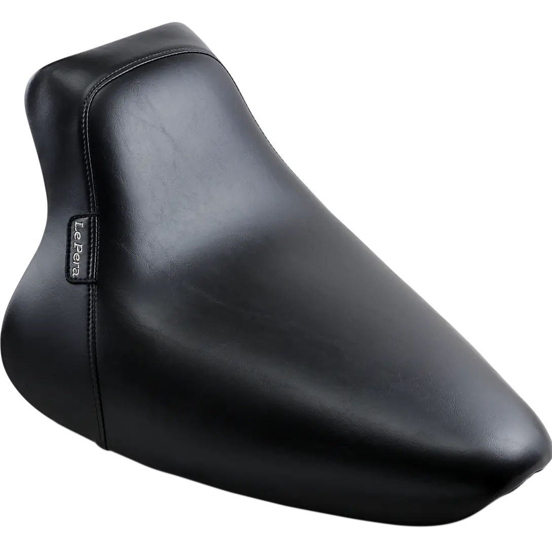 Le Pera Bare Bones Solo Seat - Smooth - Black (Lgx-007) Softail 00-07 1