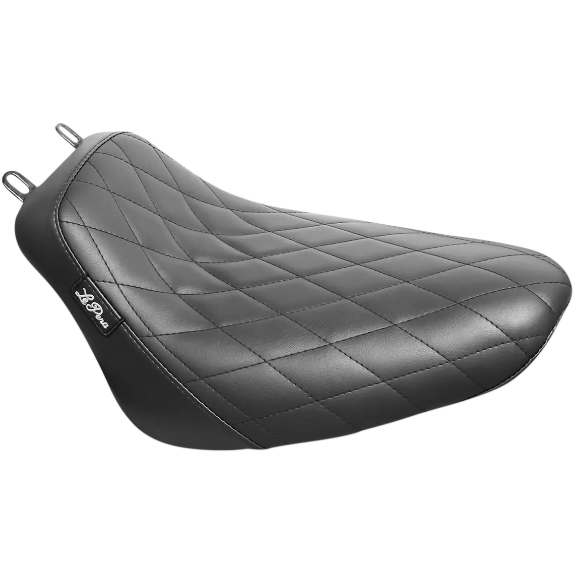 Le Pera Bare Bones Solo Seat - Diamond Stitch - Black (Lyx-007Dm) Softail 18-23 1