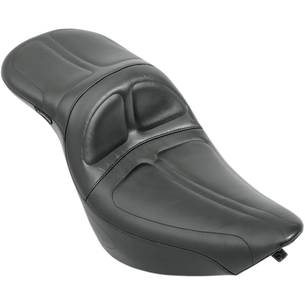 Le Pera Maverick Daddy Long Legs Seat - Black - Stitched (Ln-910Dl) Softail 84-99 1