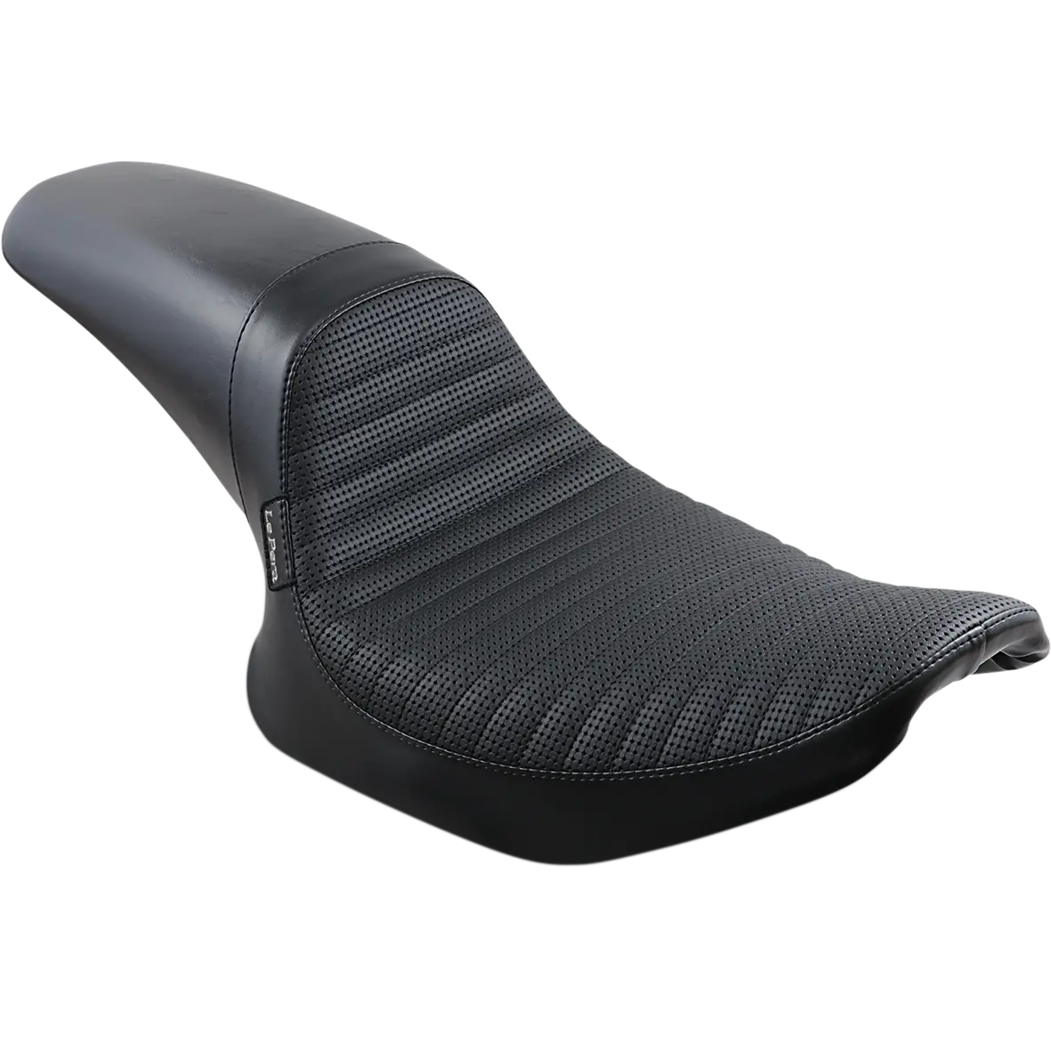 Le Pera Daytona Sport Seat - Basketweave/Pleated - Black (L-541Bwpt) Softail, Fxrs, Fxrt, Dyna, Touring, Fxrdg 1