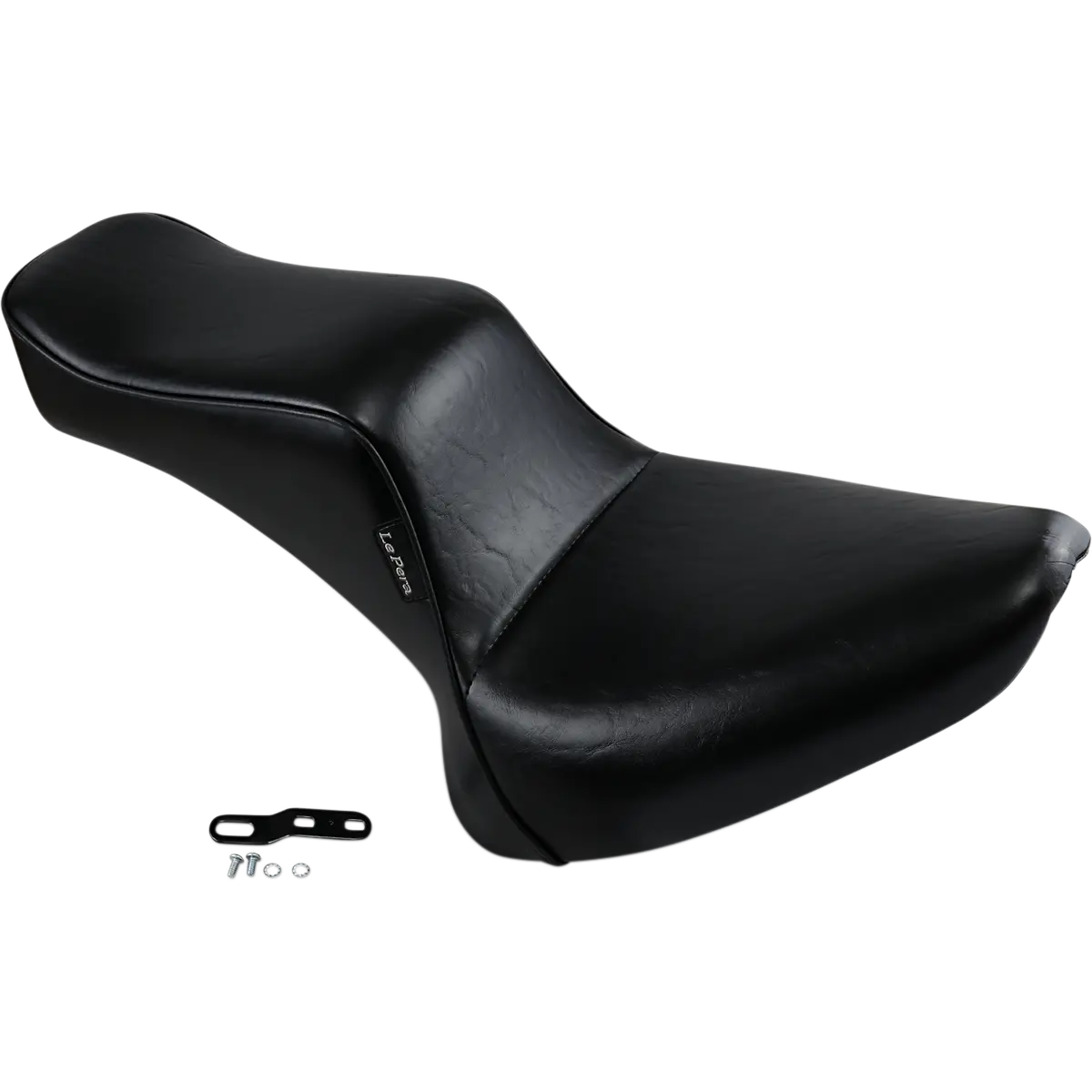 Le Pera Cherokee Seat - Smooth - Black (Lx-020) Softail 00-17 2