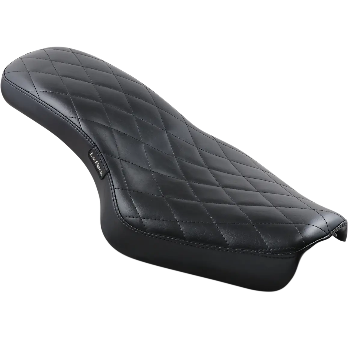 Le Pera Cobra Full-Length Seat - Diamond - Black (Lk-076Dm) Sportster 04-22 1