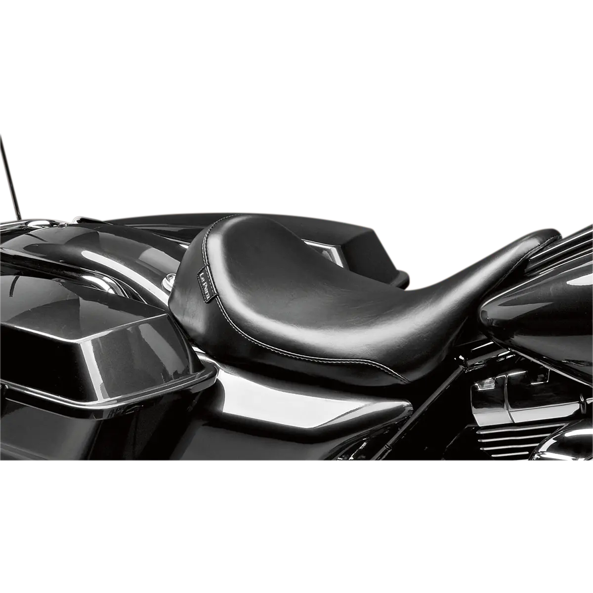 Le Pera Silhouette Solo Seat - Smooth - Black (Lk-857) Touring 08-23 1